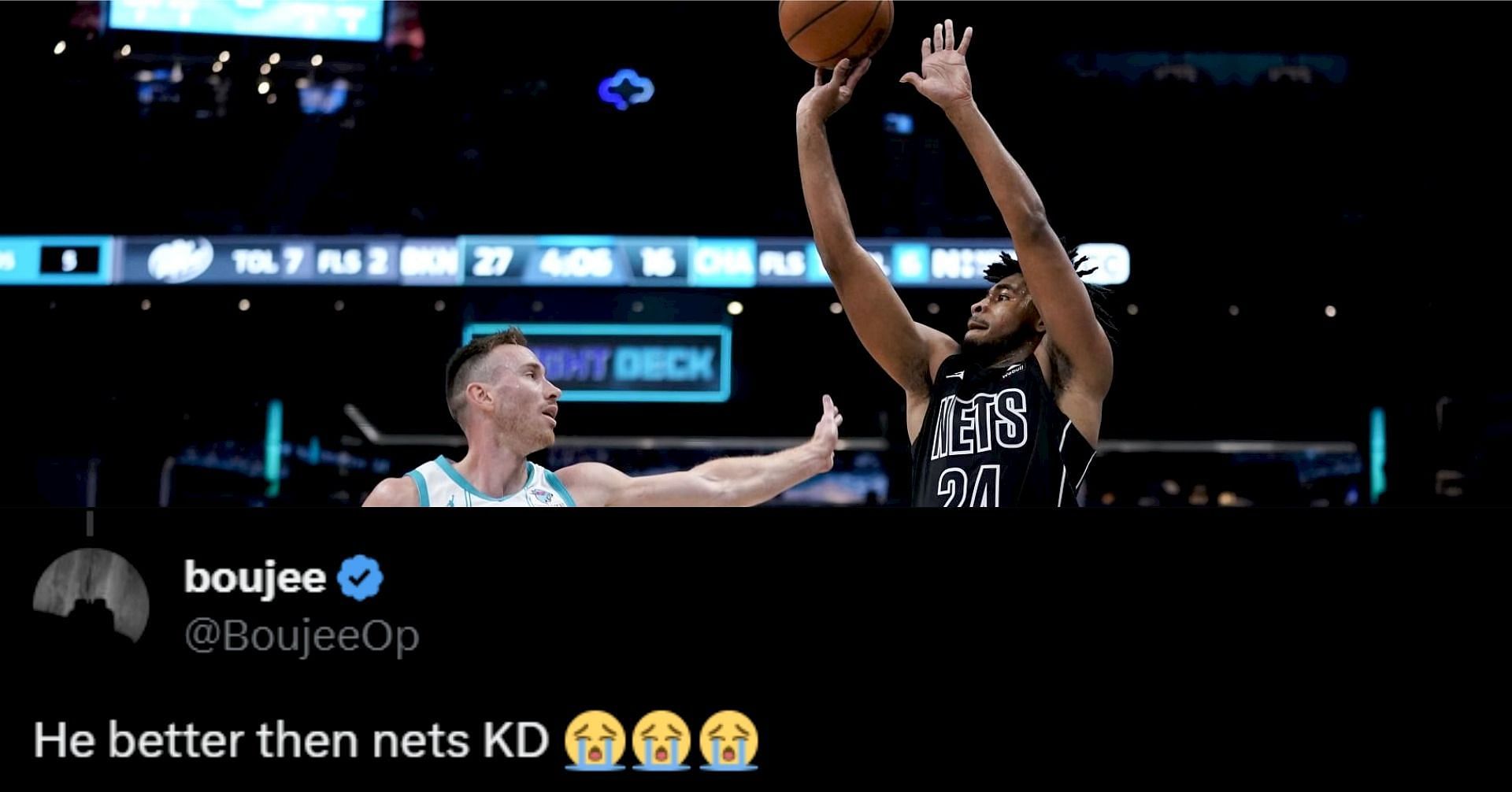 NBA fans in awe of Cam Thomas, who continues hot streak with 33 points vs. Hornets
