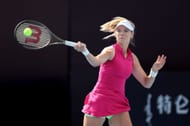 Katie Boulter at the 2023 China Open.