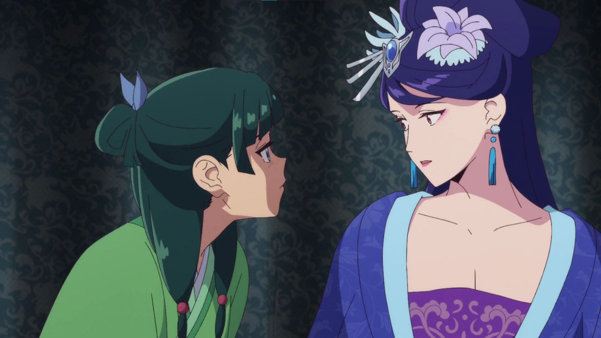The Apothecary Diaries anime episode 4: Lady Lihua and Maomao (Image via TOHO Animation)