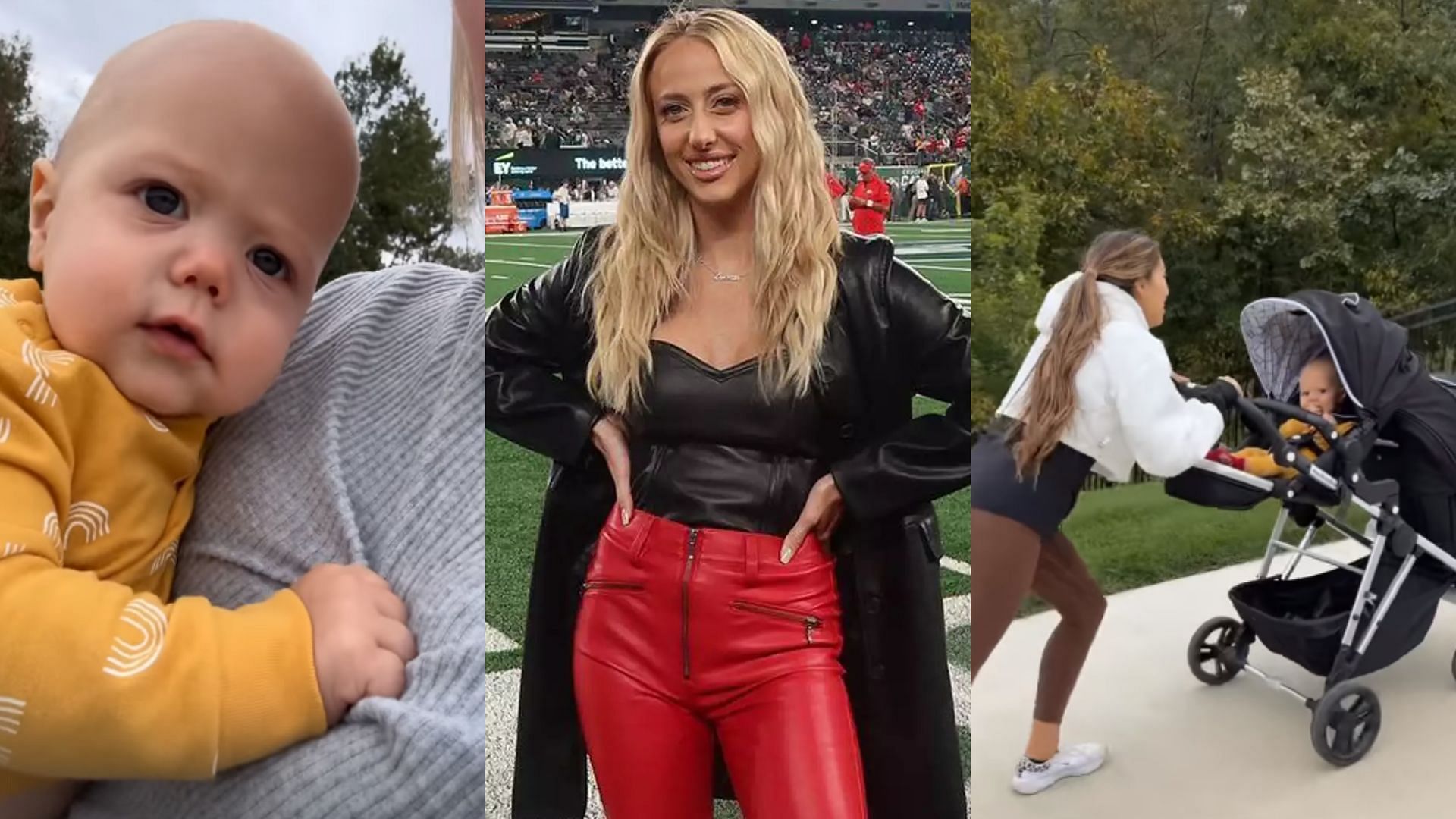 See Brittany & Patrick Mahomes Son Bronze's Festive Game Day Outfit –  SheKnows