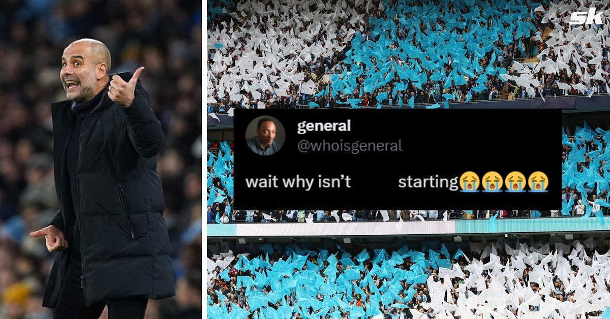 Manchester City fans wanted Jeremy Doku to start.