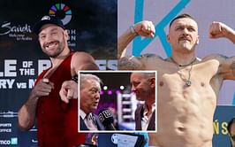 Frank Warren reveals the only way Tyson Fury vs. Oleksandr Usyk won't happen in December