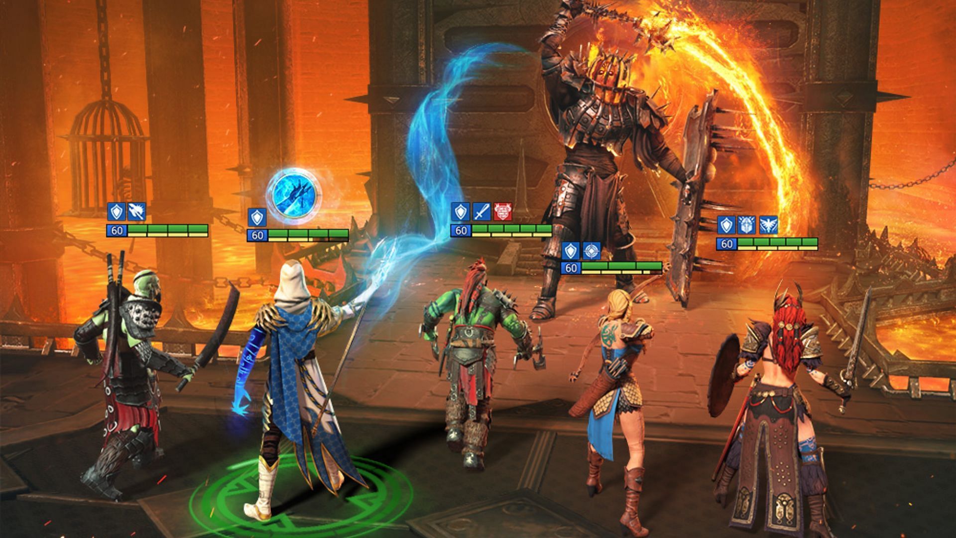 An in-game screenshot of Raid Shadow Legends gameplay. (Image via Plarium)