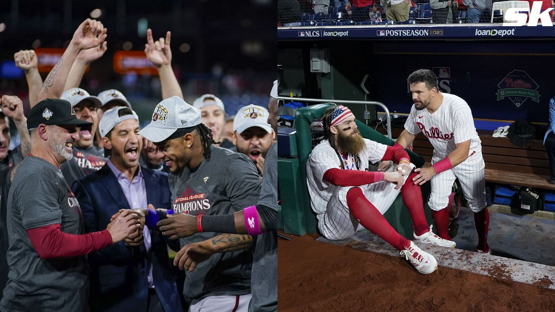 Philadelphia Phillies fans go crazy celebrating team going to