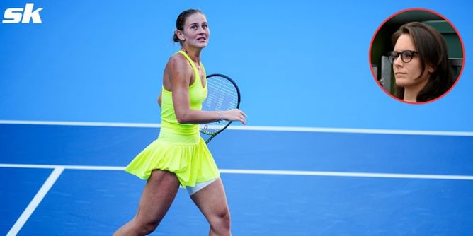 "It was very difficult because when you work with a male coach, most of them don't talk" - Marta Kostyuk on her decision to work with Sandra Zaniewska