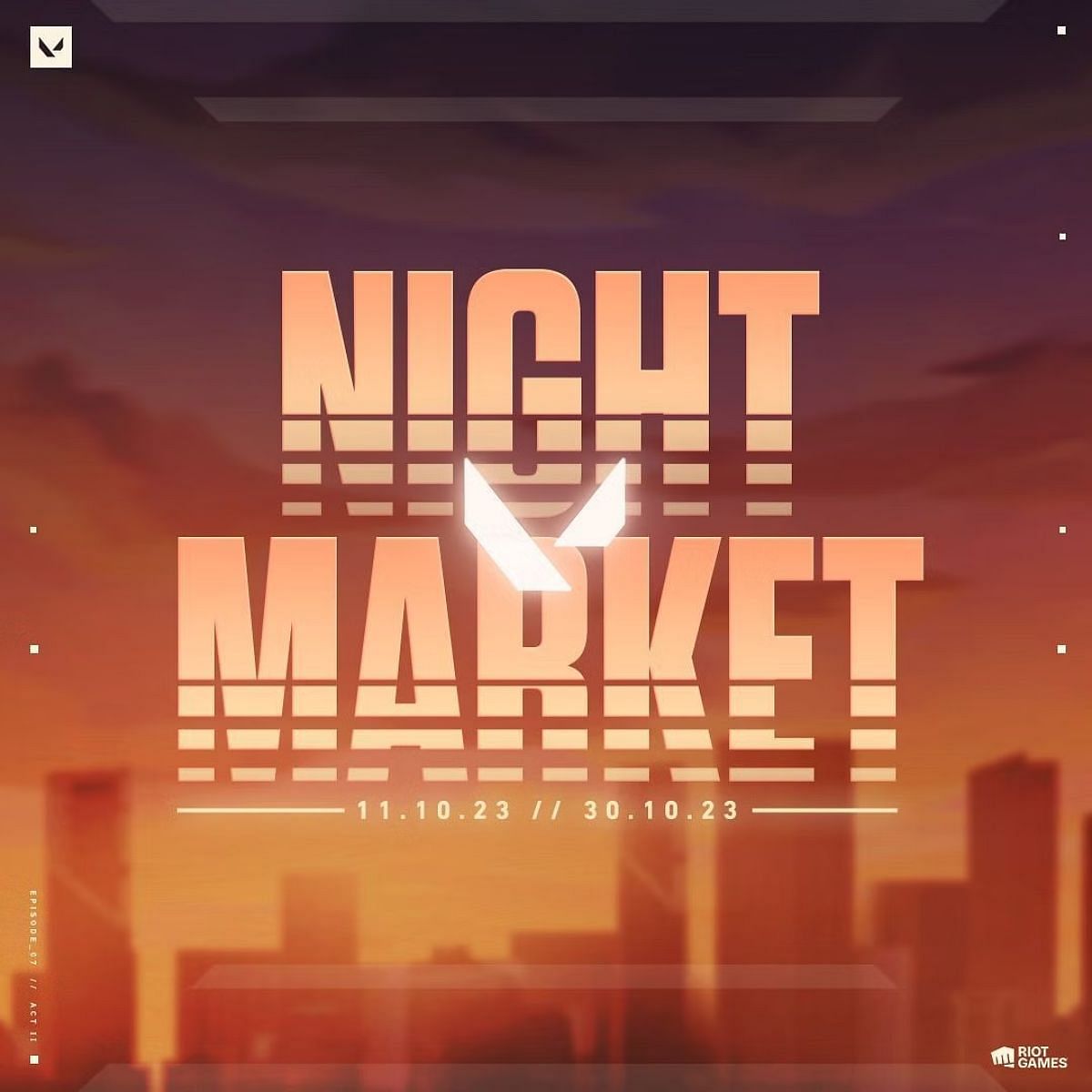 Valorant Episode 7 Act 2 Night Market (Image via Riot Games)