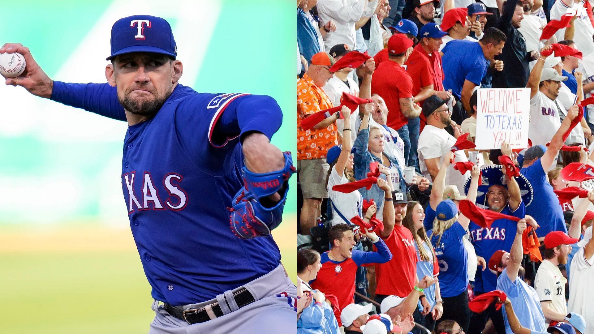 Nathan Eovaldi to start game 1 of the World Series for the Rangers