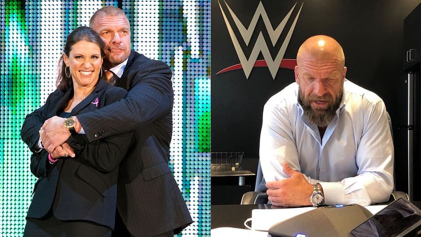 Triple H text message about Stephanie McMahon divorce rumors revealed ...