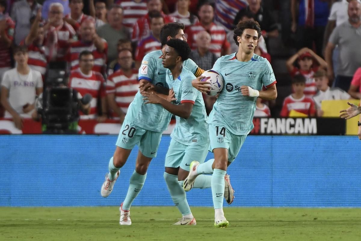 The Spanish champions fought back from a two-goal deficit