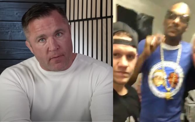 "My father loved me" - Chael Sonnen brutally trolls Contender Series fighter's brother for smoking 'blunt' with Snoop Dogg and his father