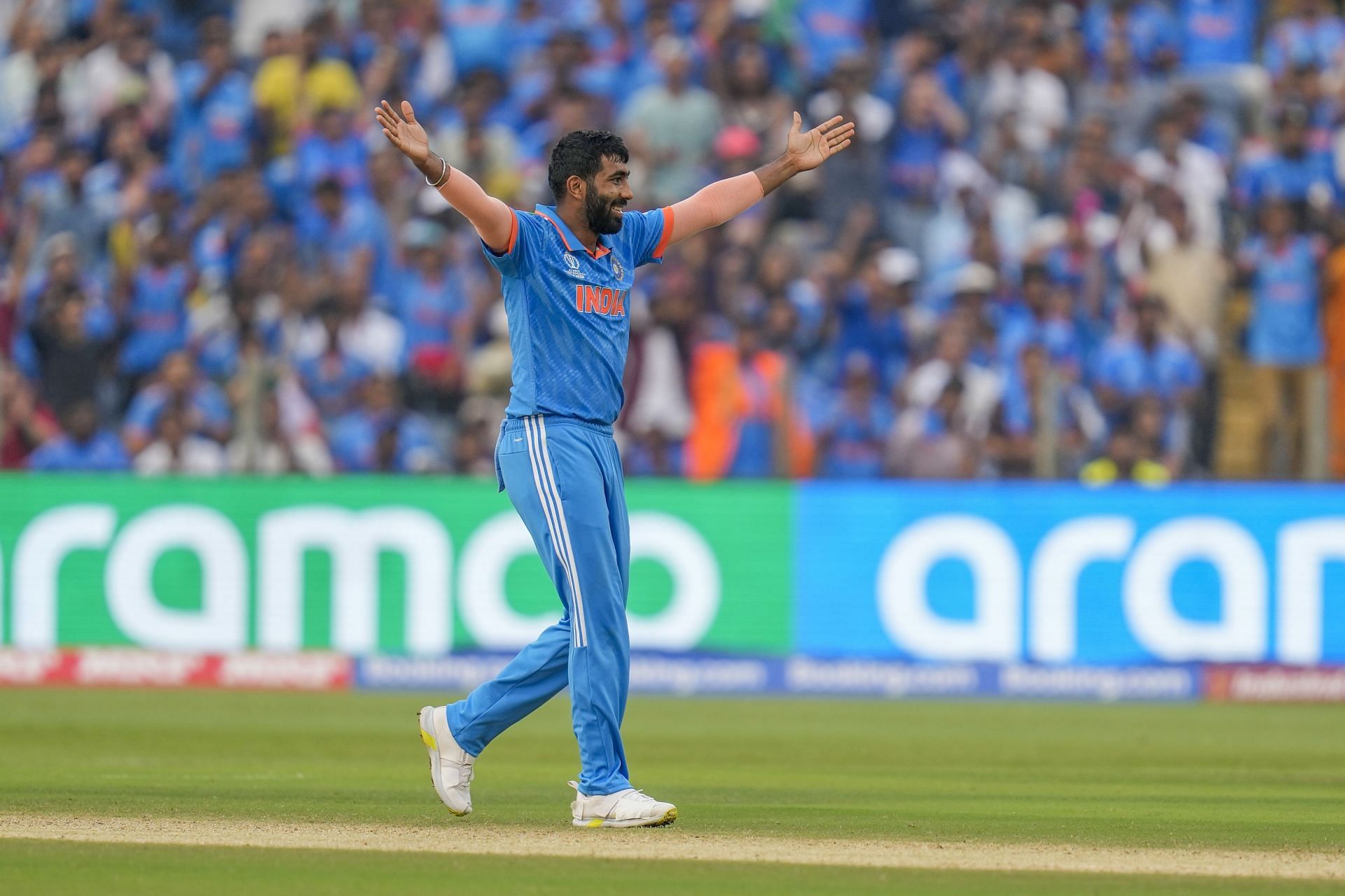 Jasprit Bumrah, with 10 scalps, is currently the second-highest wicket-taker in the ongoing World Cup. [P/C: AP]