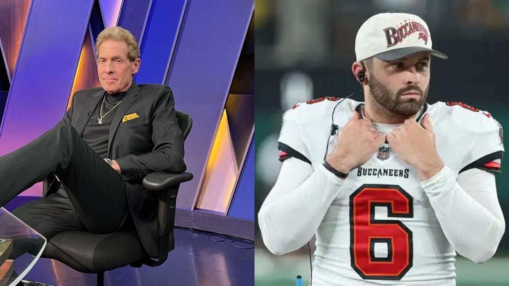 Skip Bayless is a huge fan of Baker Mayfield