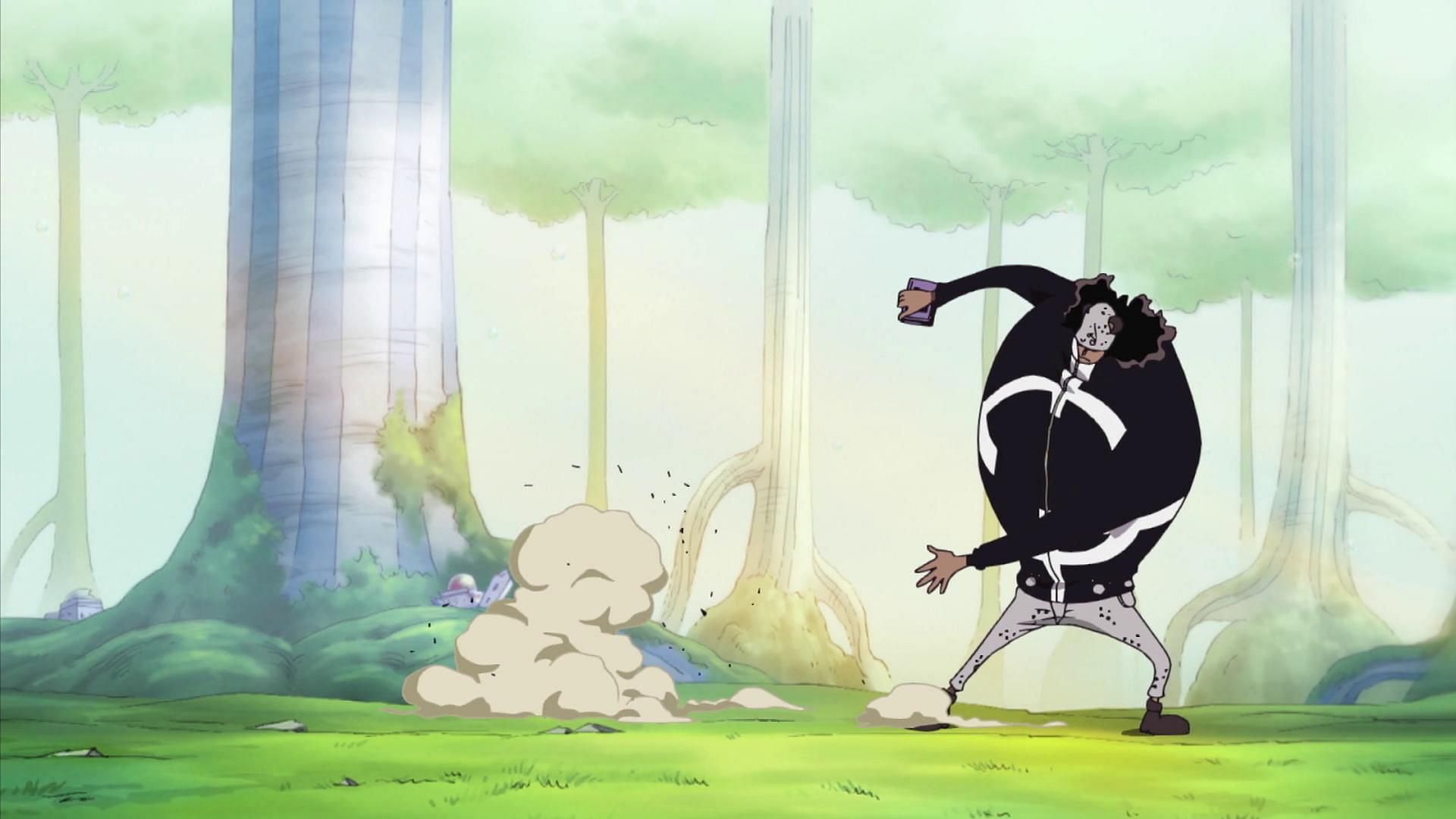 The abilities of Kuma&#039;s Paw-Paw Fruit (Image via Toei Animation, One Piece)