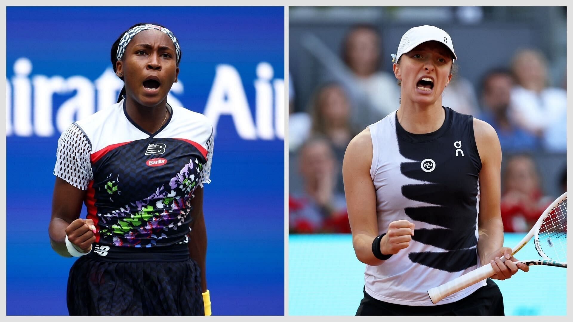 Coco Gauff and Iga Swiatek have faced each other nine times on the WTA tour so far.