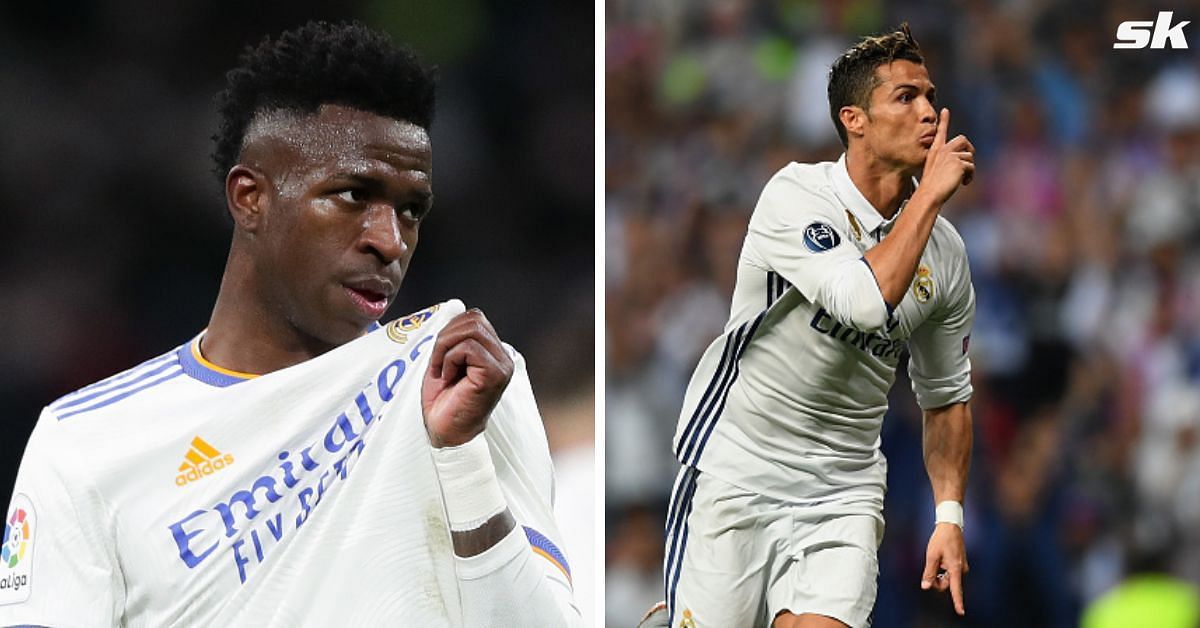 Cristiano Ronaldo praised by Real Madrid superstar Vinicius Junior in video showing Portuguese icon’s UCL goal