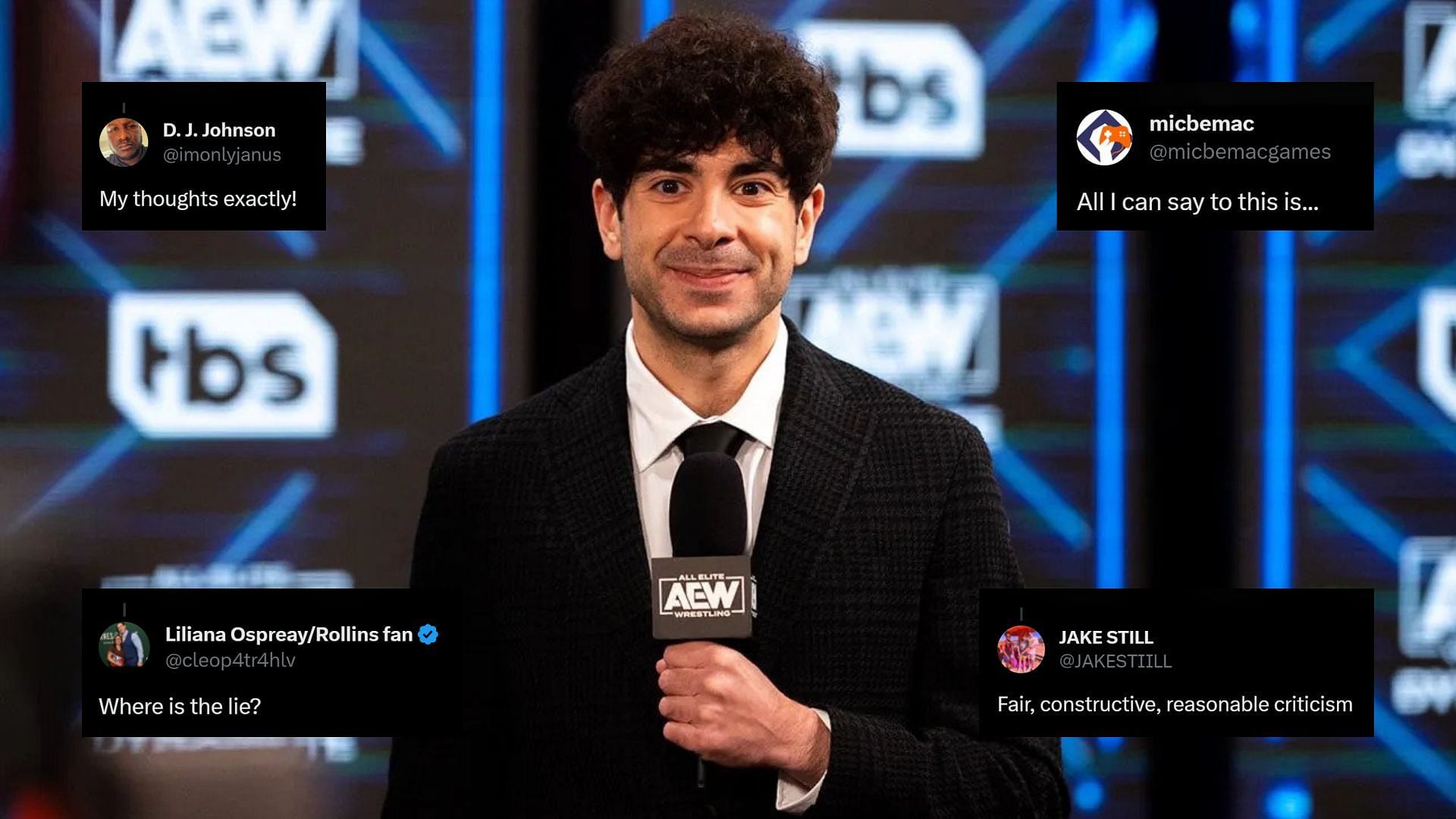 Tony Khan is the President of All Elite Wrestling!