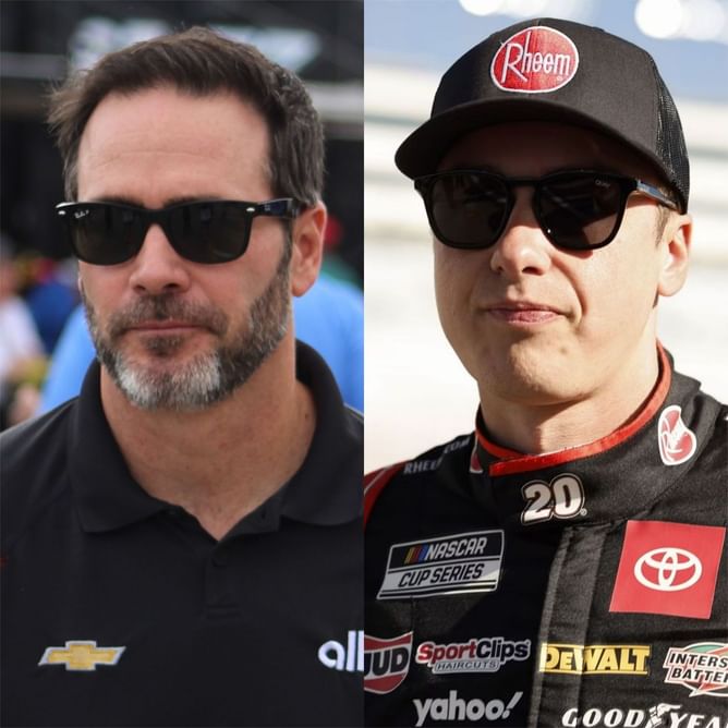 "I had similar critics": Jimmie Johnson rallies behind Christopher Bell after JGR driver refuses to wreck Kyle Larson for the win in Las Vegas