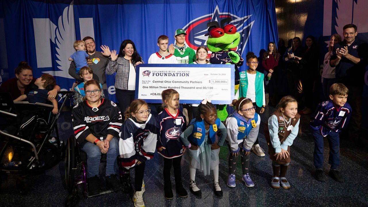 Blue Jackets, Make-A-Wish Foundation grant 17-year-old's wish