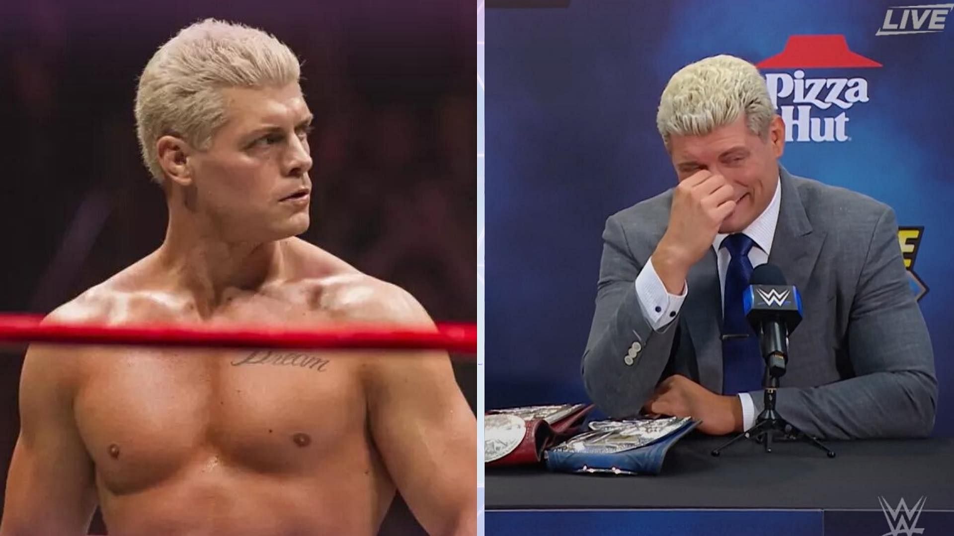 Cody Rhodes is one half of the Undisputed Tag Team Champions