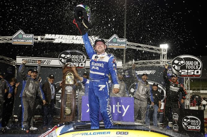 "The seas just parted": Justin Allgaier capitalizes on dueling RCR teammates to punch his Championship 4 ticket