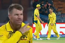 [Watch] David Warner entertains Hyderabad crowd by dancing to Pushpa movie song during World Cup warm-up match vs Pakistan