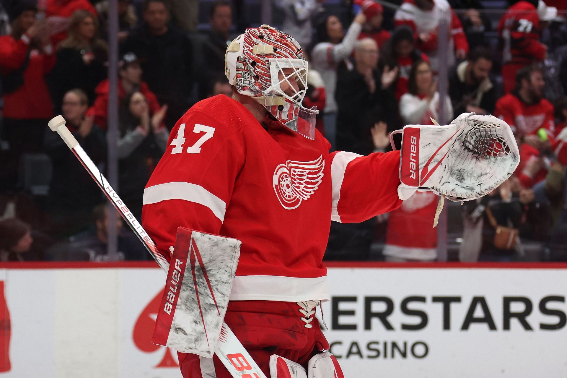 Calgary Flames v Detroit Red Wings