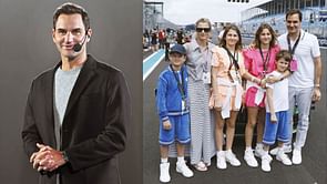 Roger Federer shares highlights of family trip to Japan, takes part in private tennis session with wife Mirka and kids