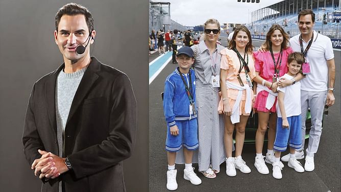 Roger Federer shares highlights of family trip to Japan, takes part in private tennis session with wife Mirka and kids