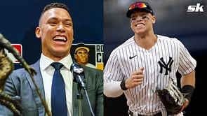 Yankees' captain Aaron Judge describes the moment he learned about winning the Roberto Clemente award: "I was speechless"