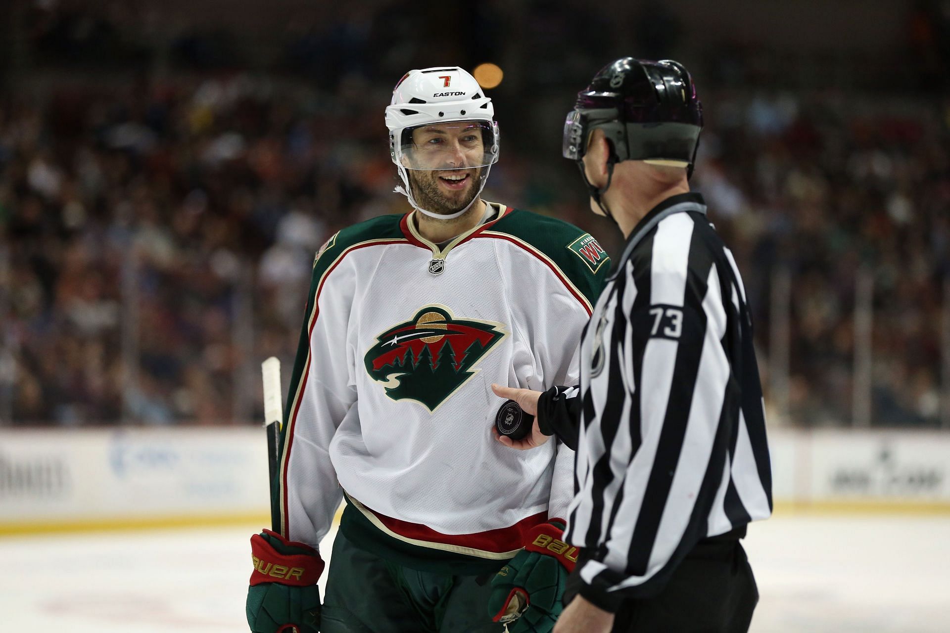 Matt Cullen, Minnesota Wild v Anaheim Ducks