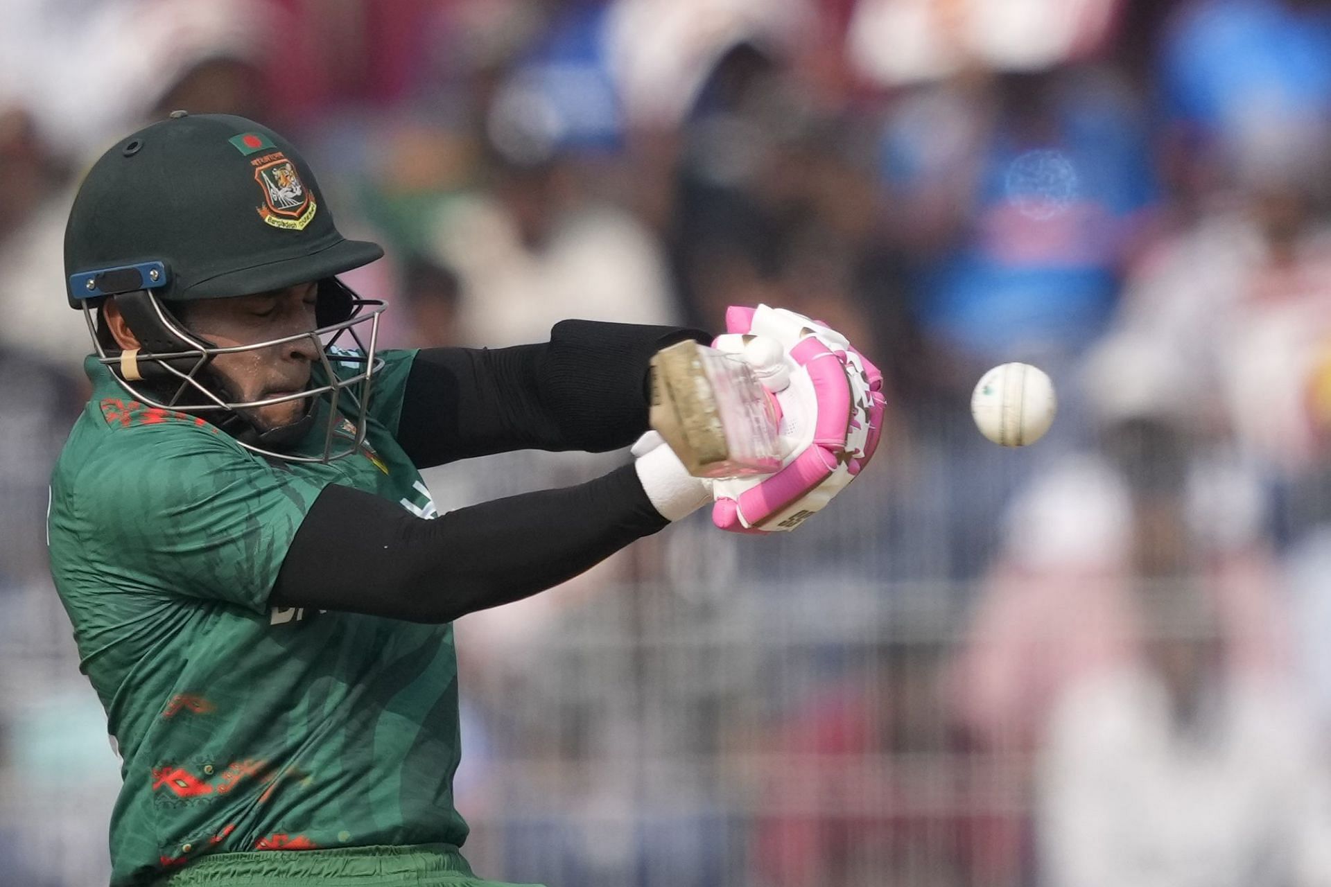 Mushfiqur Rahim was the only half-centurion in Bangladesh&#039;s innings. [P/C: AP]