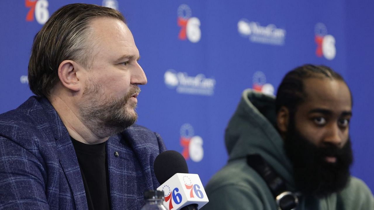 James Harden is still waiting for Daryl Morey to trade him.