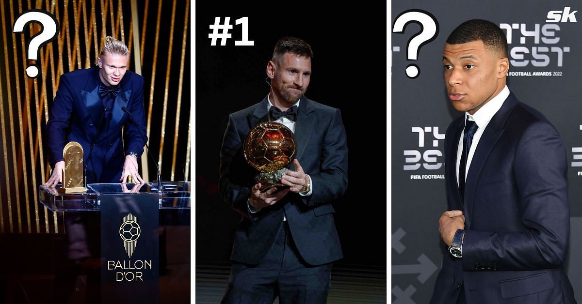 Ballon d&rsquo;Or 2023: Erling Haaland and Kylian Mbappe rankings revealed as Lionel Messi wins award for eighth time
