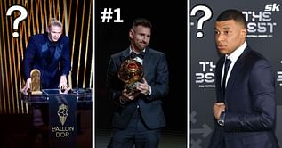 Ballon d'Or 2023: Erling Haaland and Kylian Mbappe rankings revealed as Lionel Messi wins award for eighth time