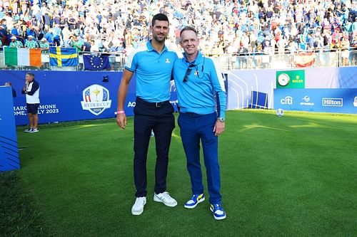 The Serb at the Ryder Cup