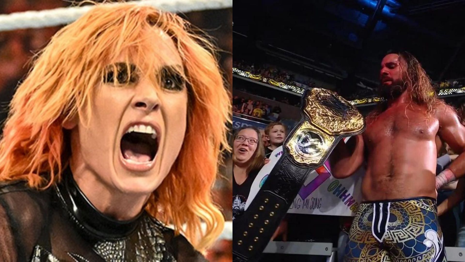 Becky Lynch took to Instagram to react to her husband