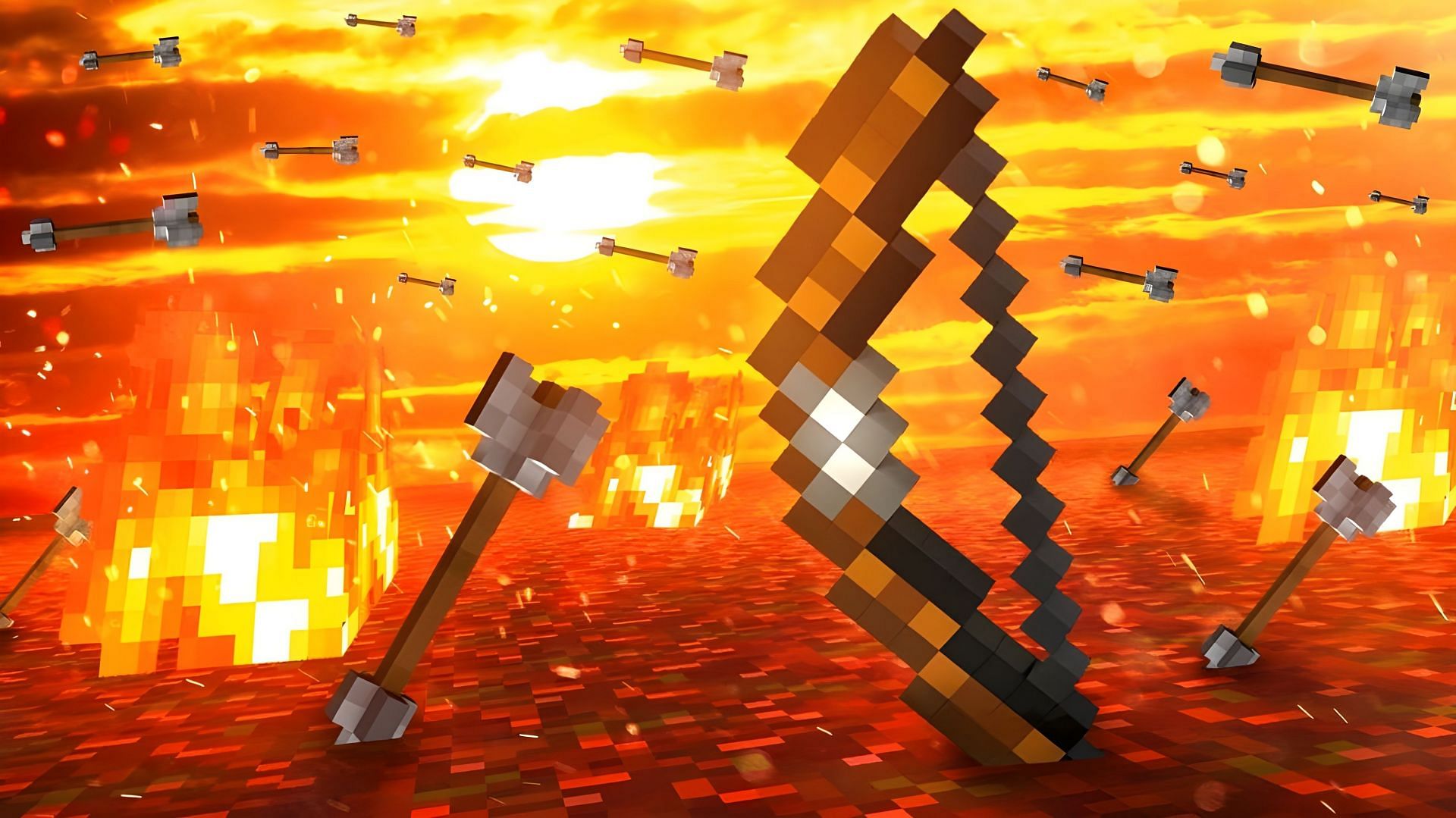 Archery servers are extremely fun to play in Minecraft (Image via Youtube/Cubey)