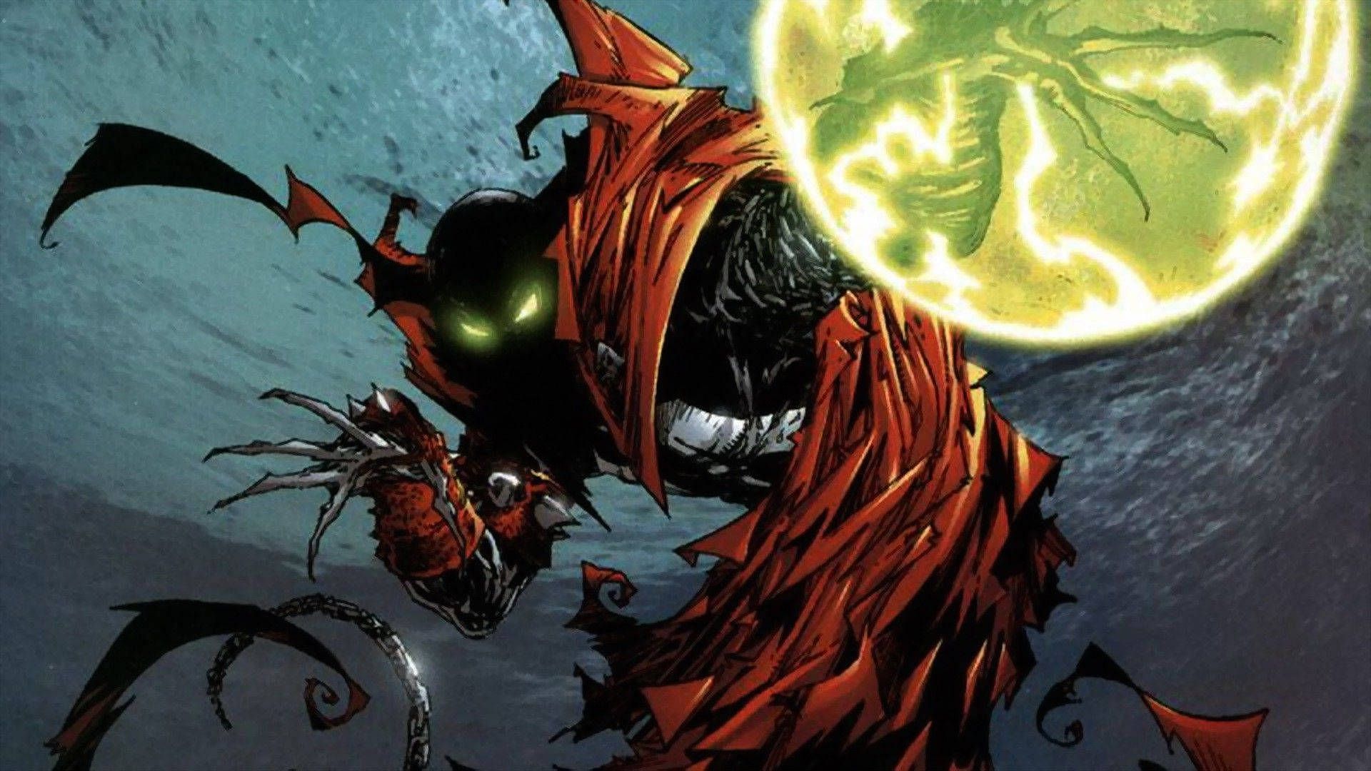 IGN ranked Todd McFarlane&rsquo;s Spawn as the 5th best comic book cartoon ever. (Image via HBO)