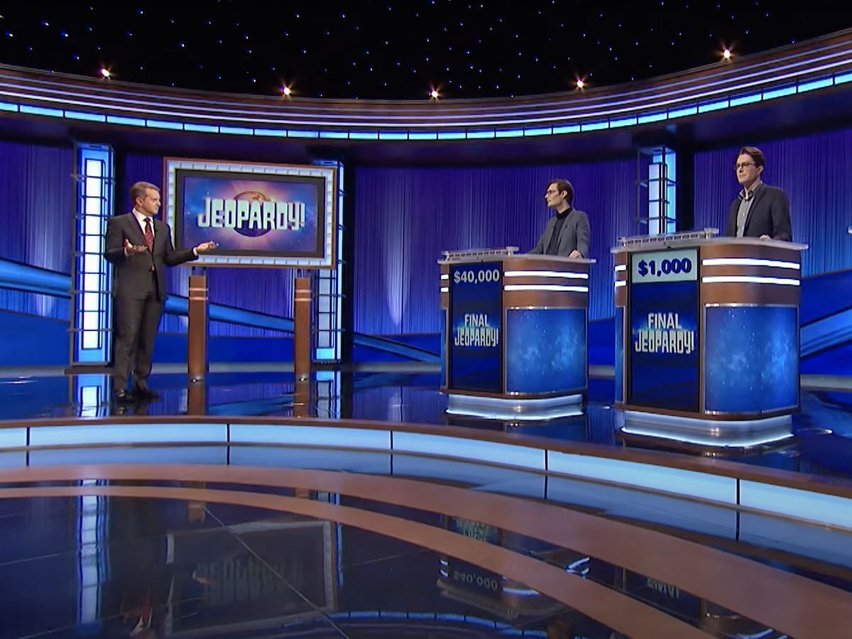 A still from Jeopardy! (Image via @Jeopardy/Instagram)