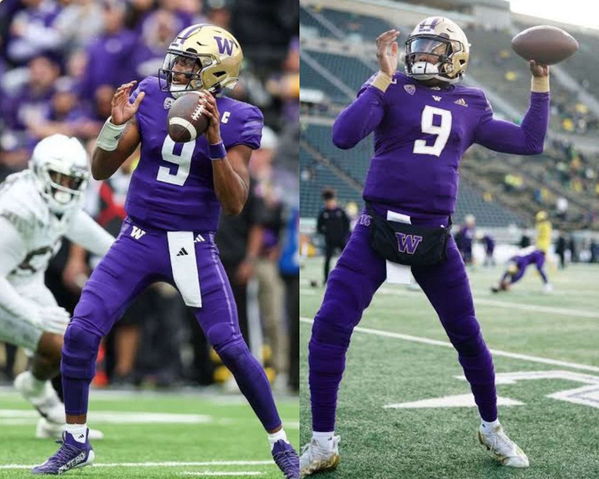 Washington Huskies quarterback, Michael Penix Jr. 