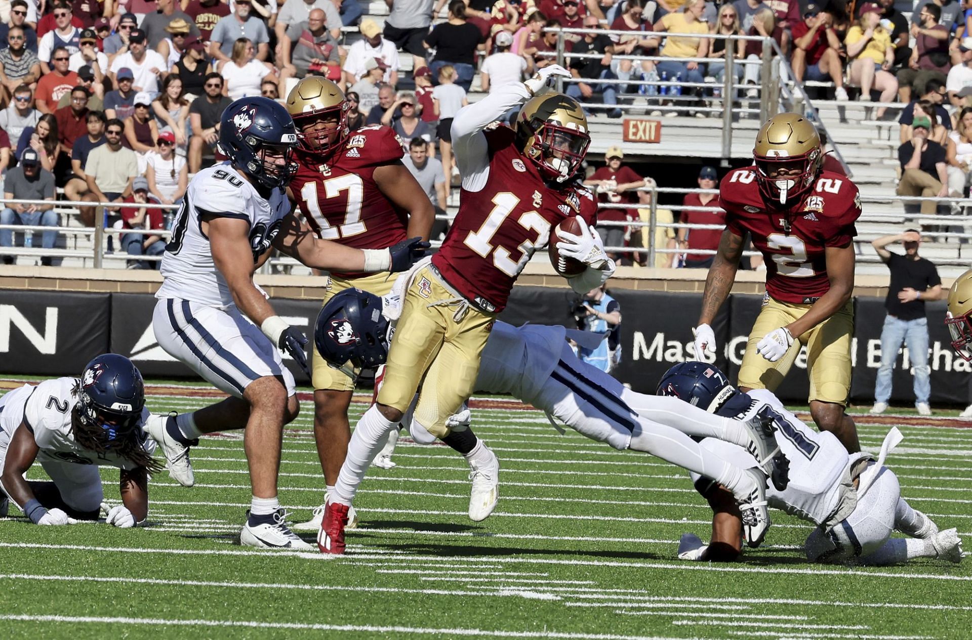 UConn Boston College Football