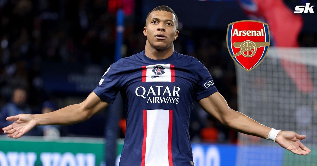 Kylian Mbappe was reportedly linked with Arsenal earlier this summer.
