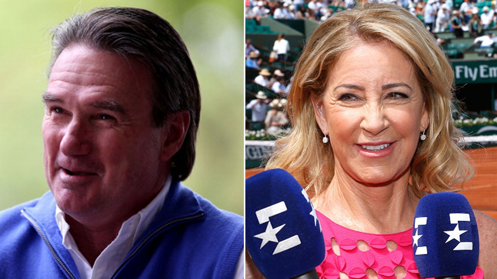 Jimmy Connors and Chris Evert were a notable tennis couple whose relationship didn