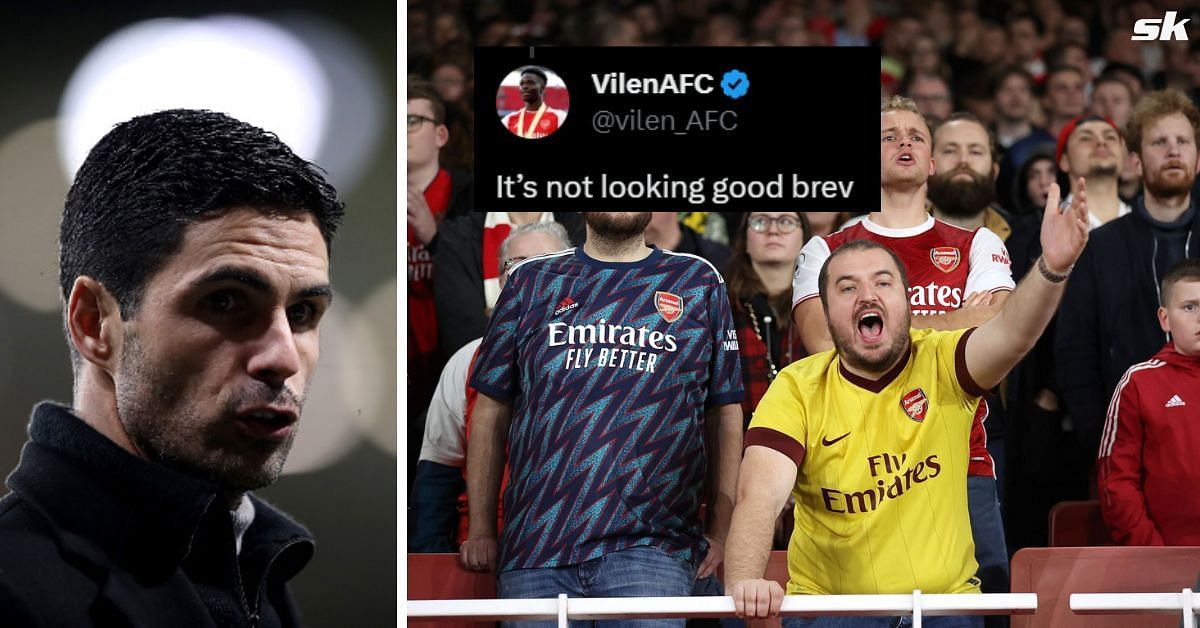 Arsenal fans in disbelief as Arteta names changed XI to face Manchester City