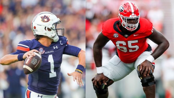 When was the last time Auburn defeated Georgia?