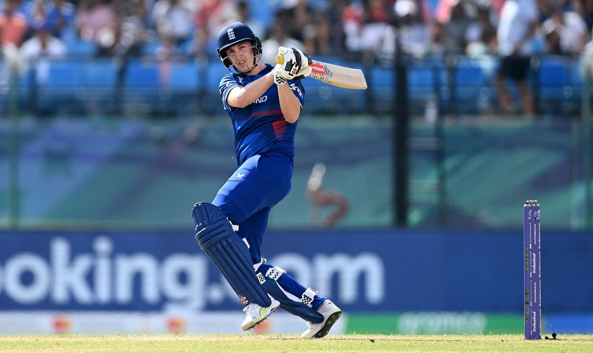 Harry Brook during England v Bangladesh - ICC Cricket World Cup 2023 [Getty Images]