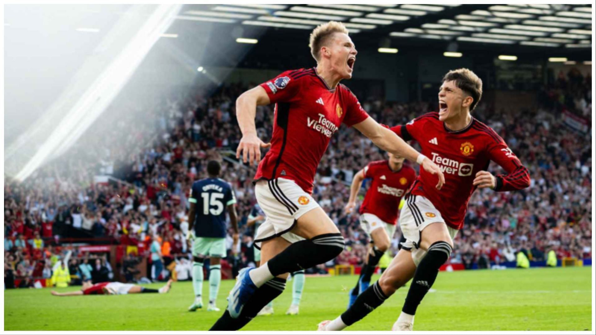 McTominay rescued the win for the Red Devils (Image via Manchester United)