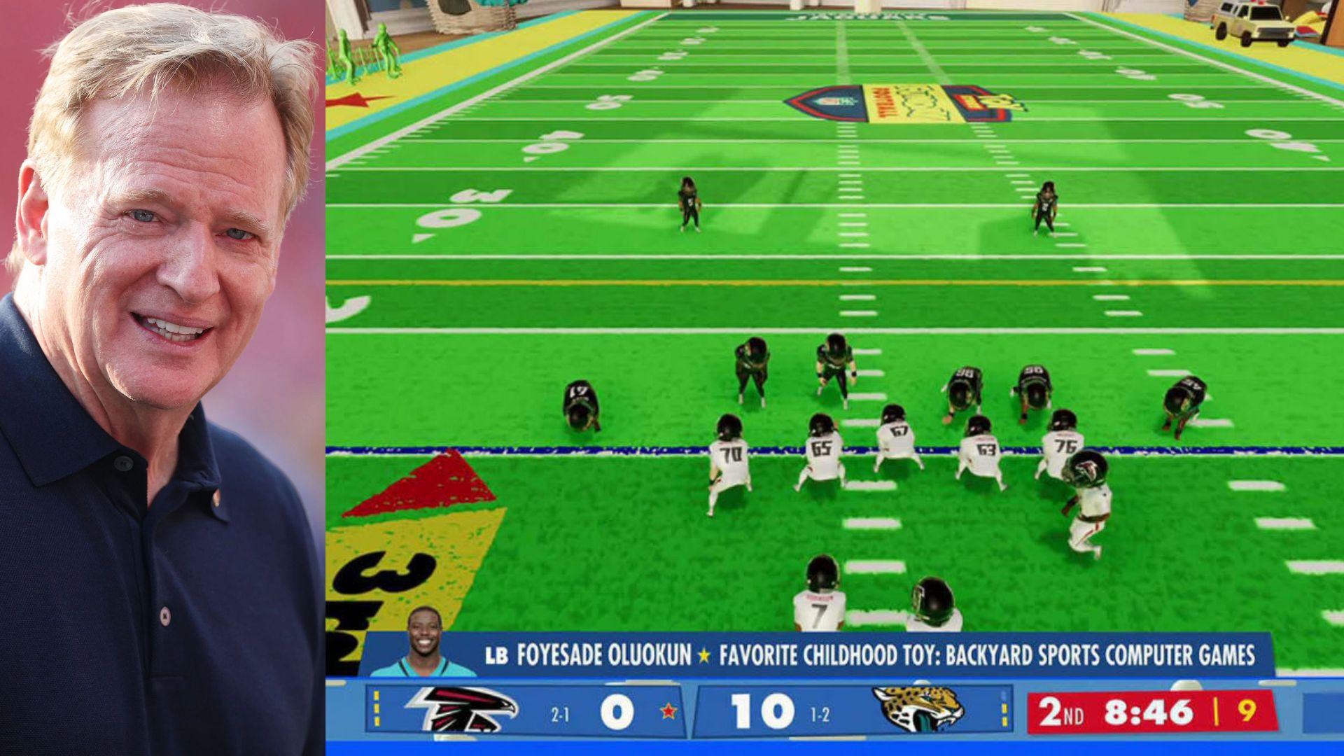 Catch the Toy Story Funday Football edition feed of the Jaguars vs