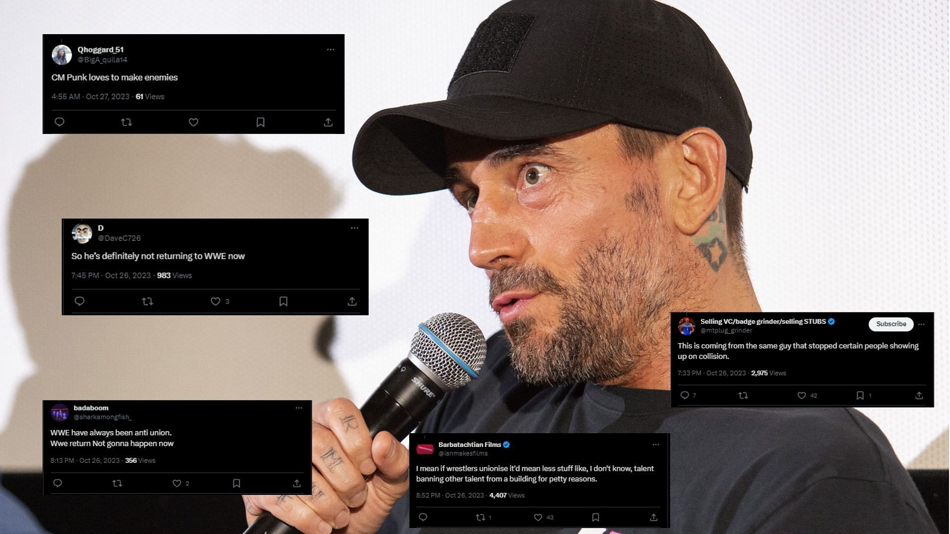 Are these fans&#039; reactions to CM Punk accurate?