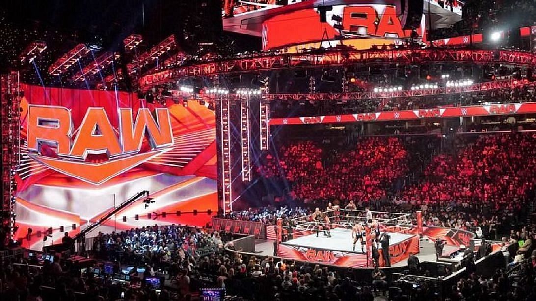 A still from one of the episodes of the Monday Night RAWA still from one of the episodes of Monday Night RAW